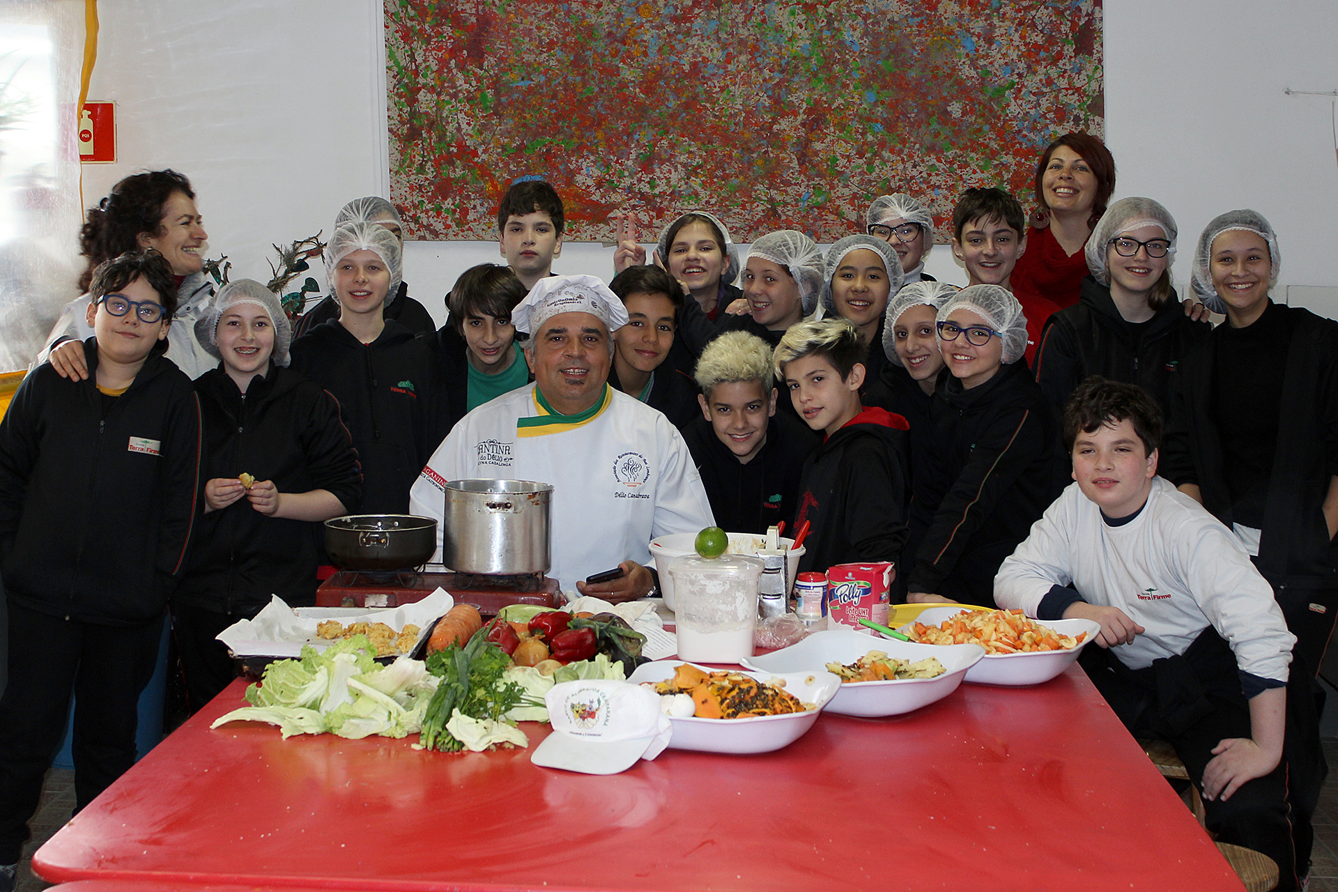 Workshop com Délio Canabrava uniu Língua Inglesa e culinária responsável