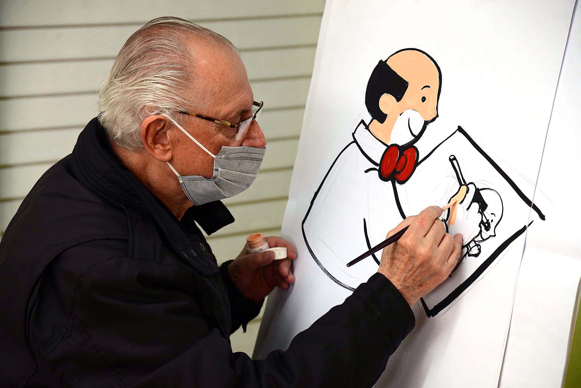 Zequinha na escola - Aula com o desenhista Nilson Müller