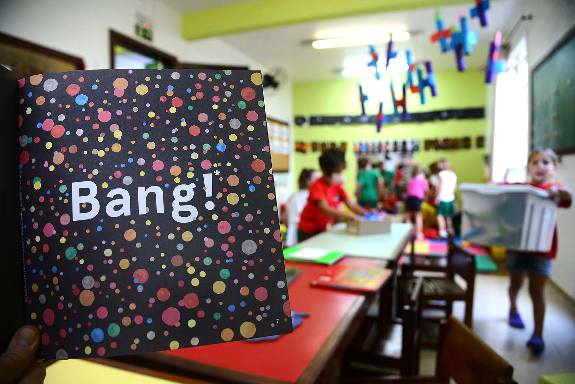 Recriando o Big Bang com arte
