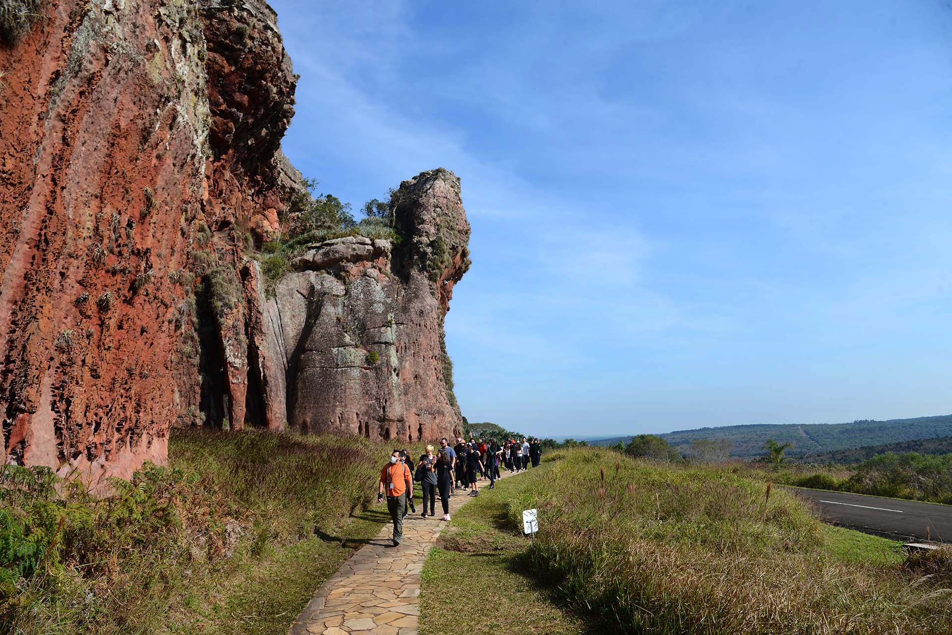 Parque Estadual de Vila Velha recebe Fundamental II