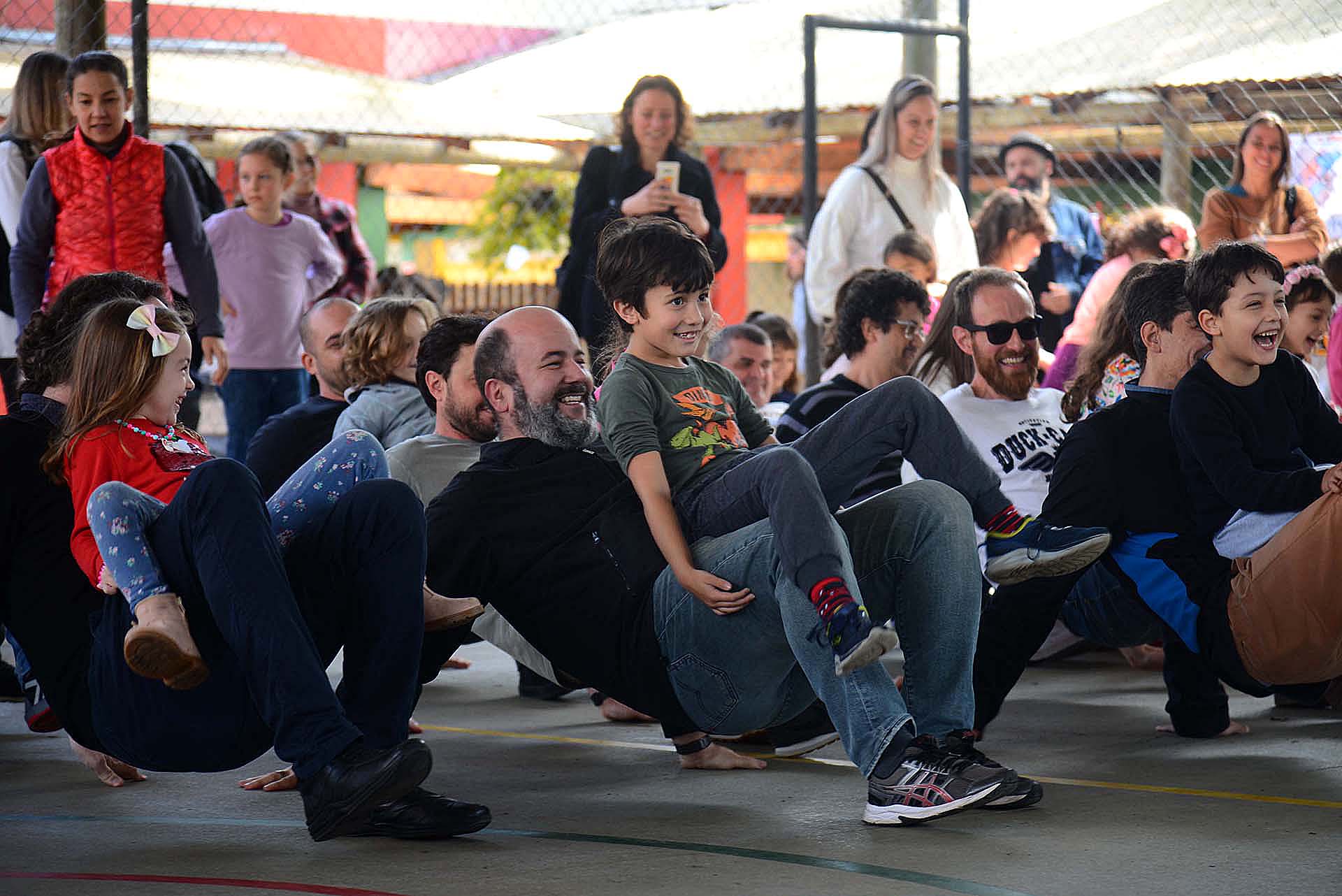 Família Terra Firme em dia de festa